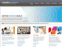 Tablet Screenshot of cyberlinesolutions.com